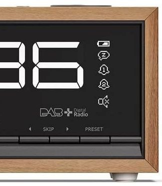Radiopřijímač s DAB+ Carneo C100 hnědý