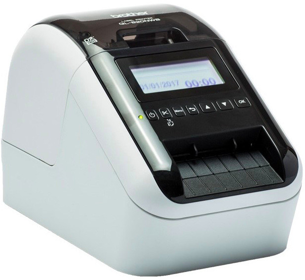 Tiskárna štítků Brother QL-820NWB Bluetooth, ethernet, USB 2.0, Wi-Fi
