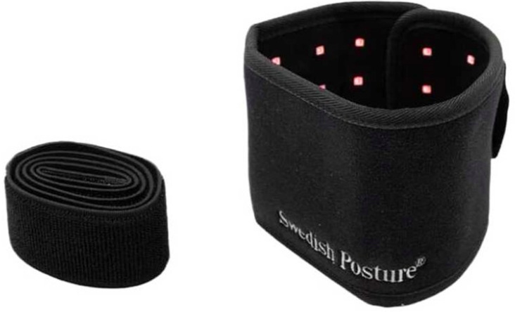 Černý návlek pro LED terapii Swedish Posture SP-241048 InfraEaz s elastickým popruhem