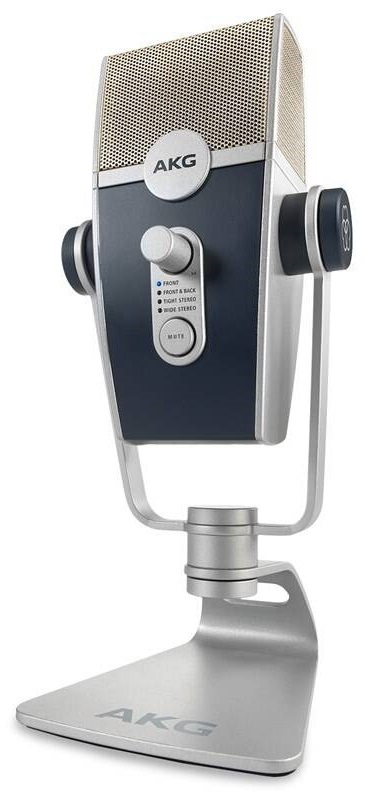 Mikrofon AKG C44-USB LYRA stříbrný