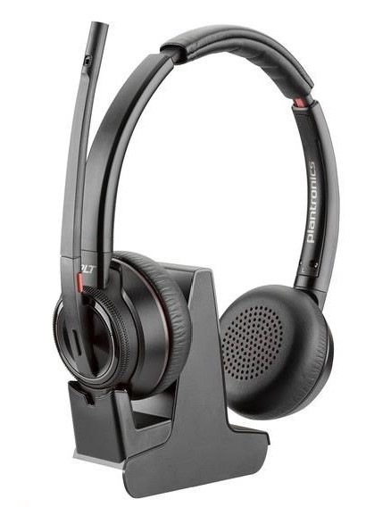 Headset HP Poly Savi W8220-M, 3v1, DECT, stereo černý