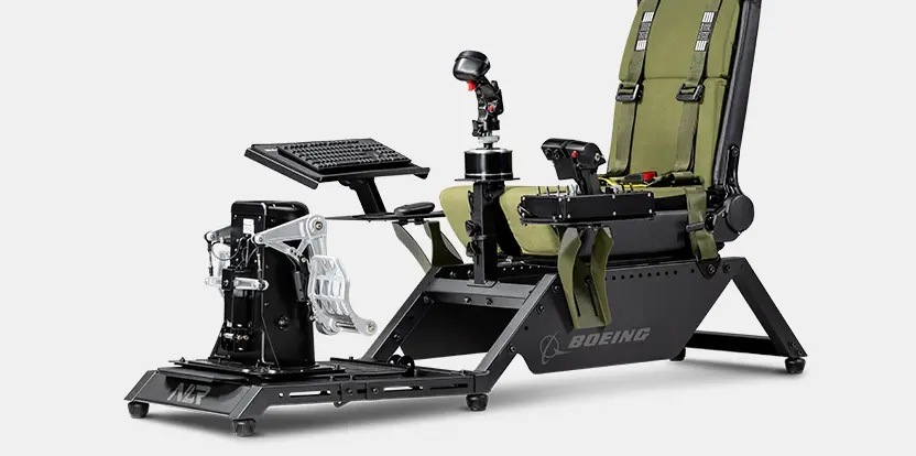 Letecký kokpit Next Level Racing Boeing Flight Simulator Military khaki Letecký kokpit Next Level Racing Boeing Flight Simulator Military khaki