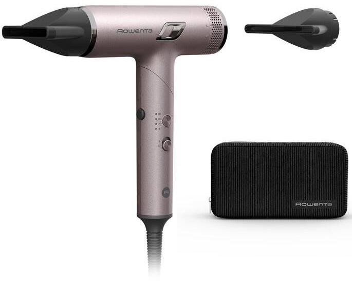 Rowenta HY8530E0 Nano Fold skládací fén s koncentrátorem a pouzdrem v růžovém provedení