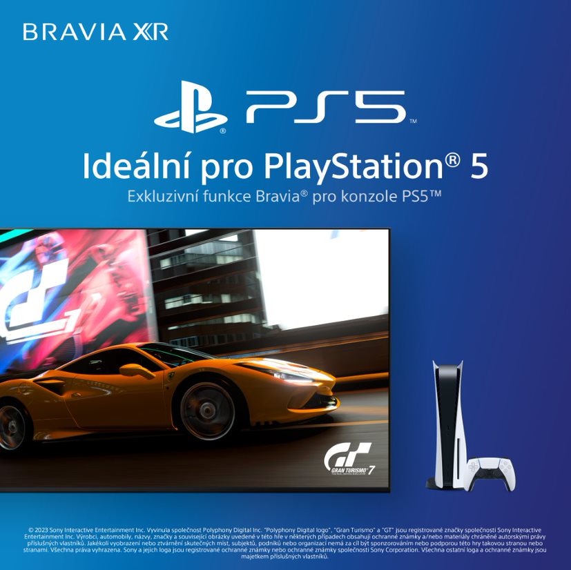 Televize Sony XR-55A95L Exkluzivní funkce pro PS5