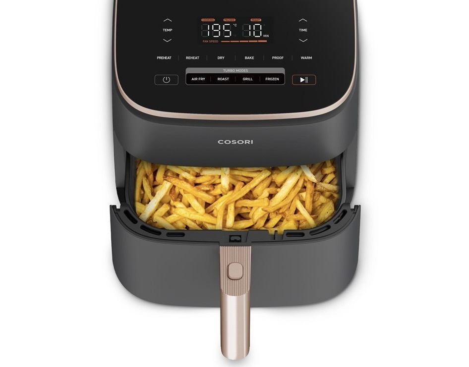 Fritéza horkovzdušná COSORI TurboBlaze Pro, 6 l černá