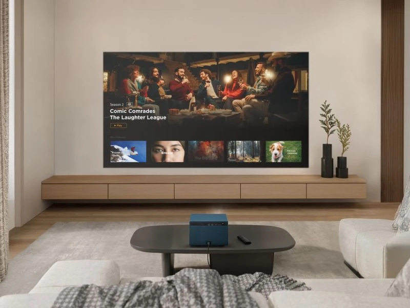 Projektor ViewSonic LX60HD černý/modrý ViewSonic LX60HD DLP, modrá