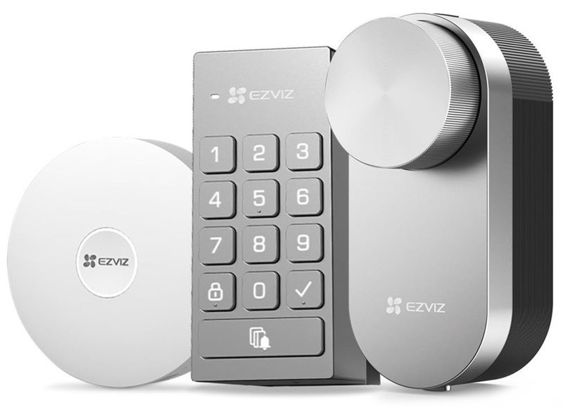 Zámek EZVIZ DL01 Pro (HUB+klávesnice) stříbrný