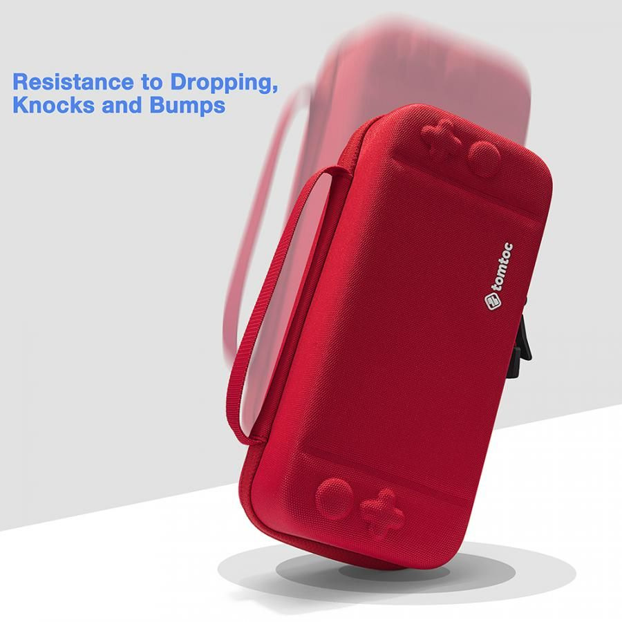 Pouzdro tomtoc Travel Case - Nintendo Switch - červené