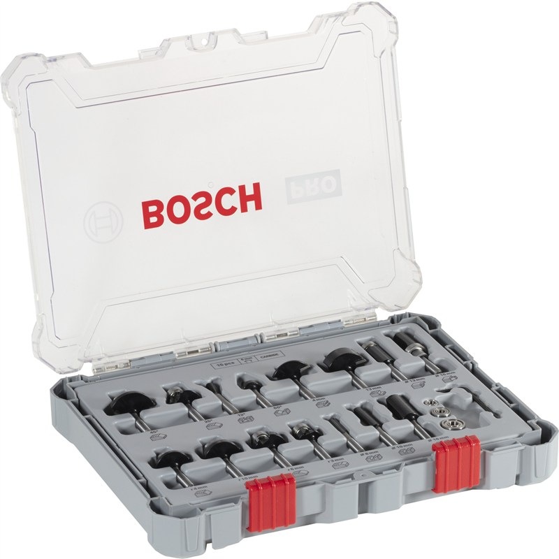 Sada fréz Bosch PRO 2.607.017.471 (15 ks)