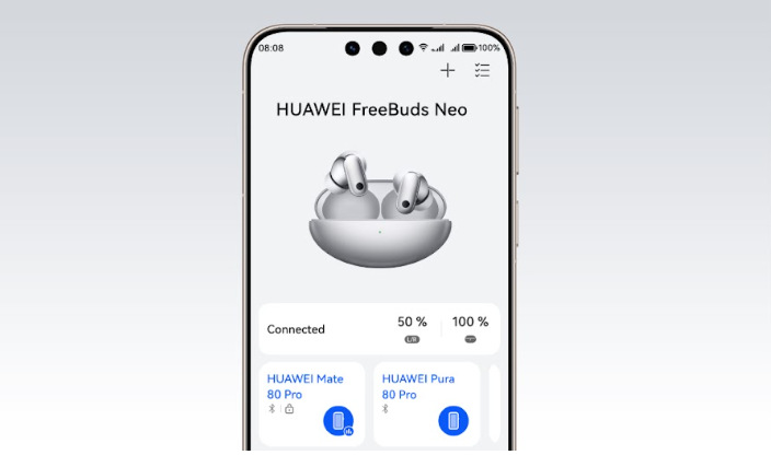 Sluchátka Huawei FreeBuds NEO černá Huawei FreeBuds NEO jsou kompatibilní s Androidem i iOS