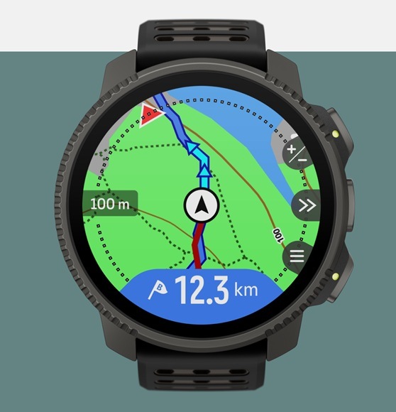 Chytré hodinky Suunto Vertical 2 Titanium zelené