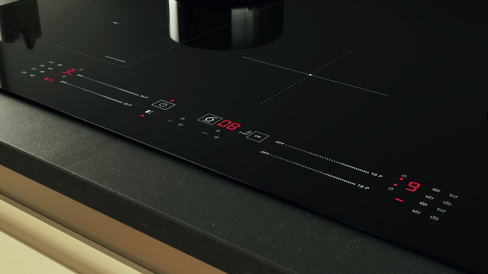 Indukční varná deska Whirlpool i100 WL S2177 CPNE černá Dotykové posuvné ovládání
