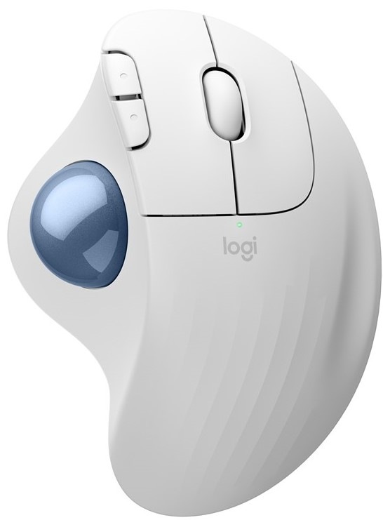 Myš Logitech ERGO M575S Wireless Trackball bezdrátová / 5 / 2000DPI - bílá