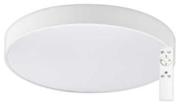 Stropní svítidlo Top Light Petal 50B RC s dálkovým ovládačem, 48W, 4800lm, stmívání, paměť, průměr 48cm bílé
