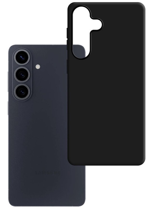 Kryt na mobil 3mk na Samsung Galaxy S26, černá barva