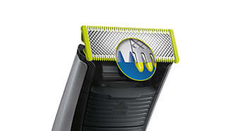 Zastřihovač vousů Philips OneBlade QP6520/20 stříbrný