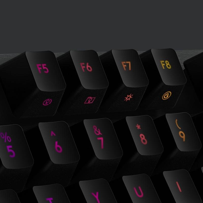 Klávesnice Logitech Gaming G513 Lightsync RGB Mechanical GX Red Linear, US černá Klávesnice Logitech Gaming G513 Lightsync RGB Mechanical GX Red Linear, US černá