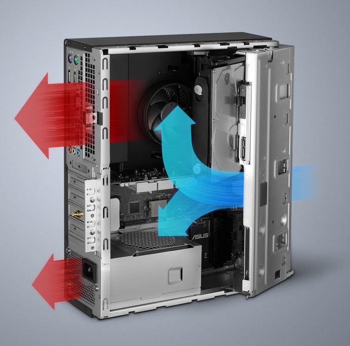 Stolní počítač Asus ExpertCenter D7 SFF černý