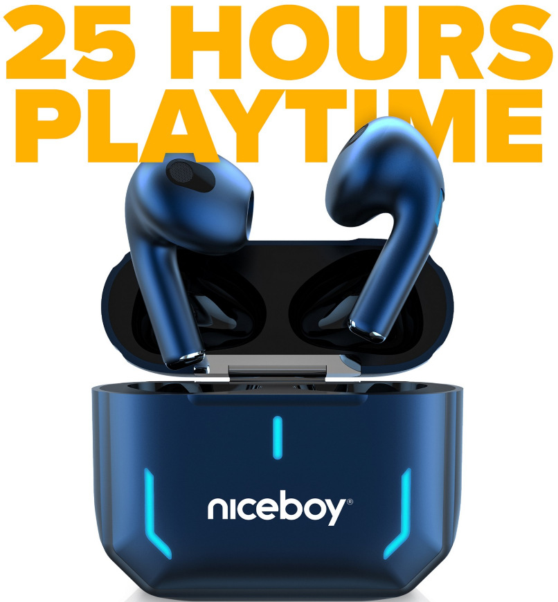Sluchátka Niceboy HIVE SpacePods černá Niceboy HIVE SpacePods, černá