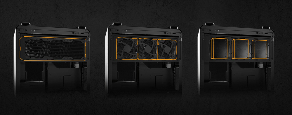 Case Asus TUF Gaming GT502 PLUS černá
