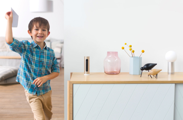 IP kamera Netatmo Smart Indoor - bílá/zlatá