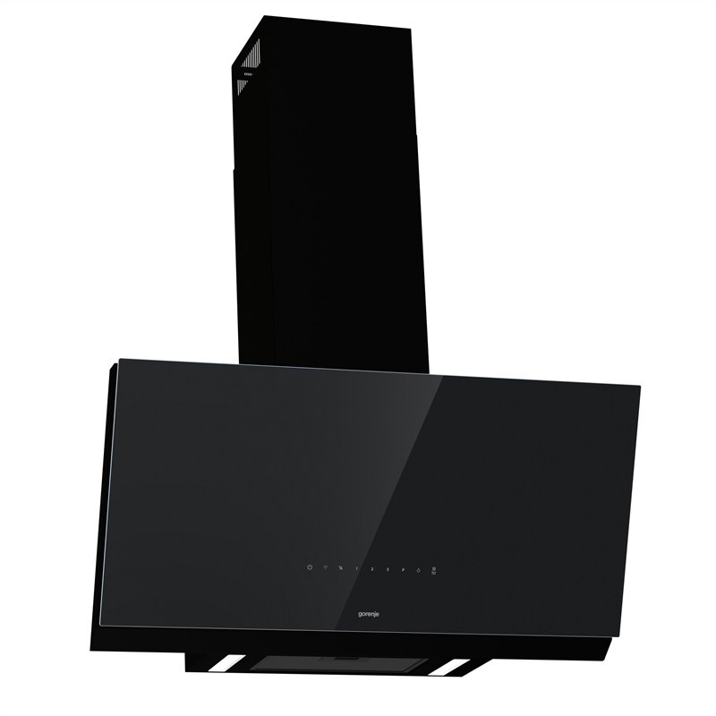 Odsavač par Gorenje WHI96236B, komínový, černá varva