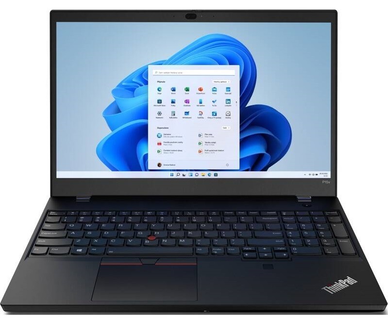 Notebook Lenovo ThinkPad P15v Gen 3 černý