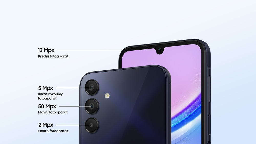 Mobilní telefon Samsung Galaxy A15 4 GB / 128 GB modrý