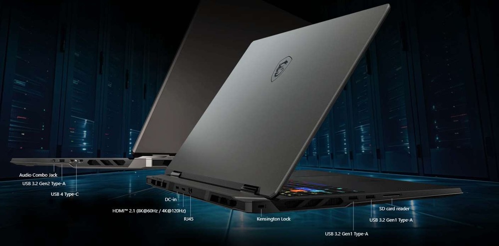 Notebook MSI Vector 18 HX AI A2XWIG-643CZ šedý