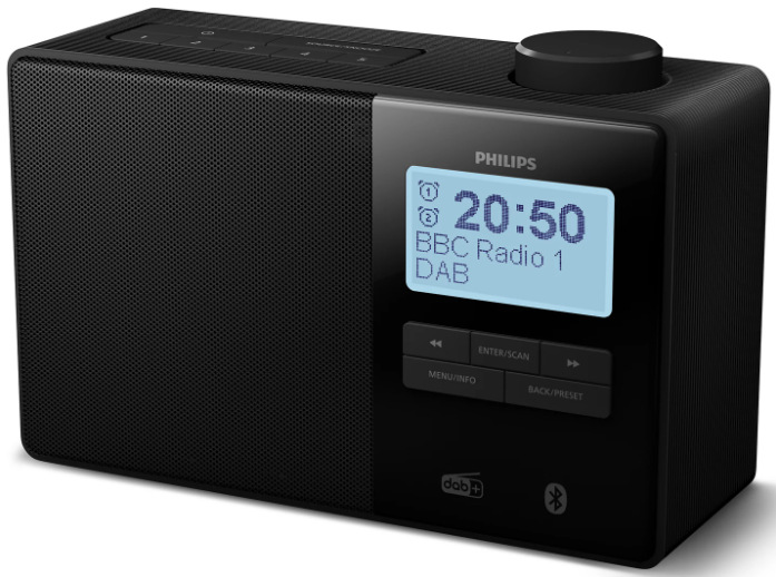 Radiopřijímač s DAB+ Philips TAR5600 černý PHITAR5600_03