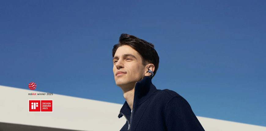 Sluchátka Anker soundcore AeroClip bílá Anker Soundcore AeroClip, bílá