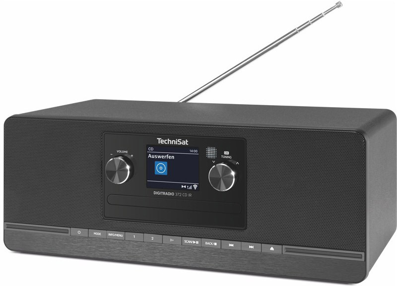 Internetové rádio s DAB+/CD TechniSat DIGITRADIO 372 CD IR, černé