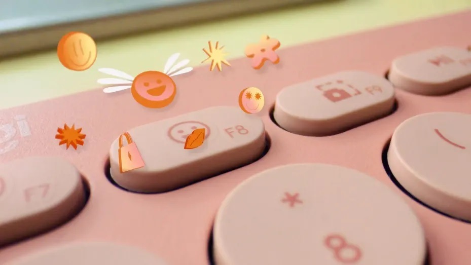 Klávesnice Logitech Pebble Keys 2 K380s, US INT'L grafitová Klávesnice Logitech Pebble Keys 2 K380s, US INT'L grafitová