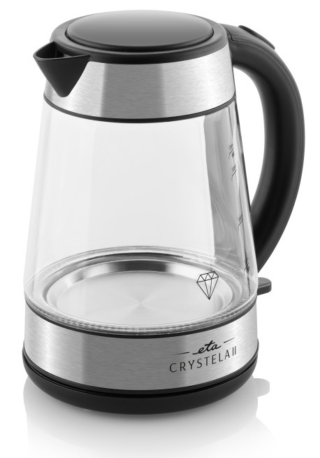 Rychlovarná konvice ETA Crystela II ETA115490000, nerez/sklo