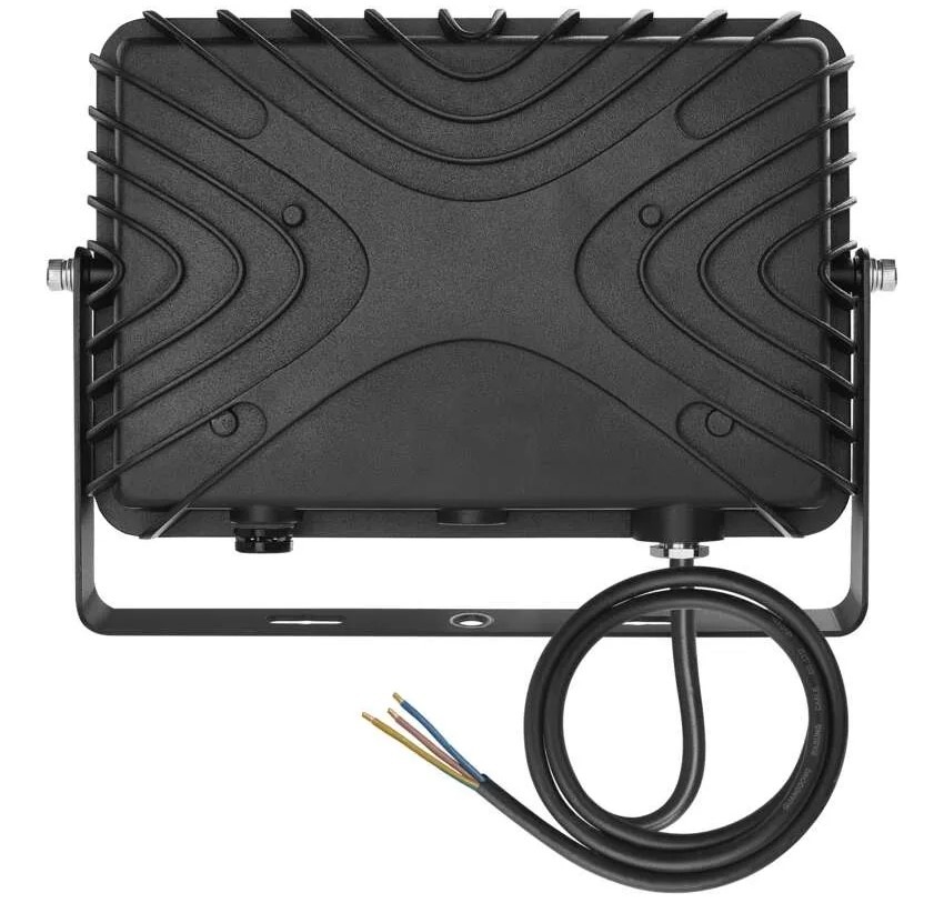 Reflektor EMOS AVENO, 48W, 7200lm, neutrální bílá černý LED REFLEKTOR AVENO 48W 7200LM IP66 NW