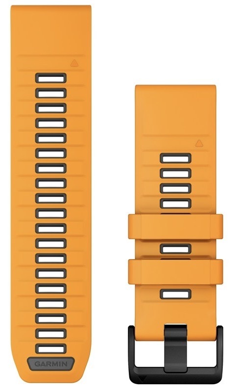 Řemínek Garmin QuickFit (26 mm) šedý/oranžový