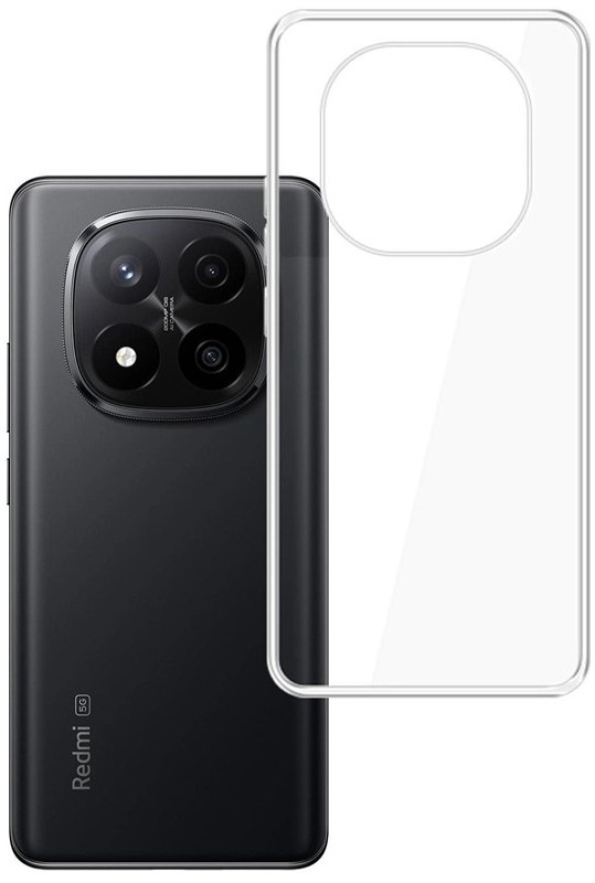 Kryt na mobil 3mk Clear Case na Xiaomi Redmi Note 15 5G v průhledném provedení