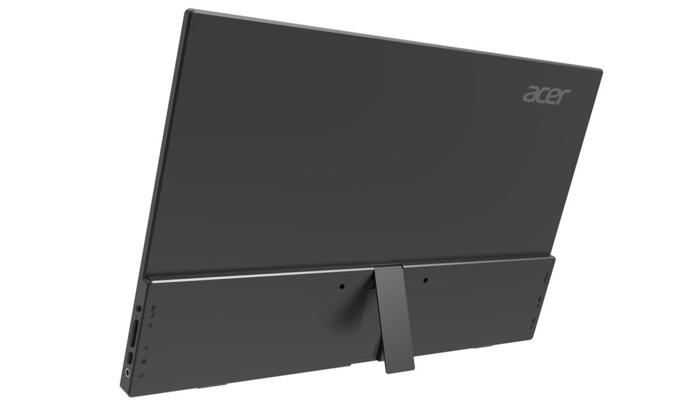 Přenosný monitor Acer PM161QJ2bmiuux zezadu