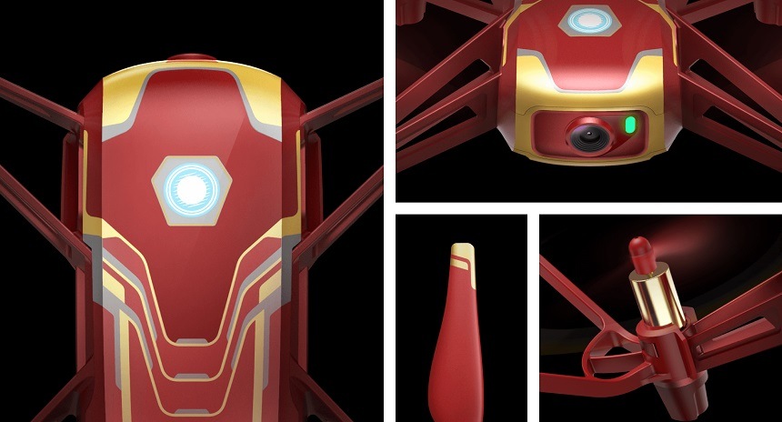 Dron Ryze Tech Tello - Iron Man Edition červený/zlatý Ryze Tech Tello, Iron Man Edition