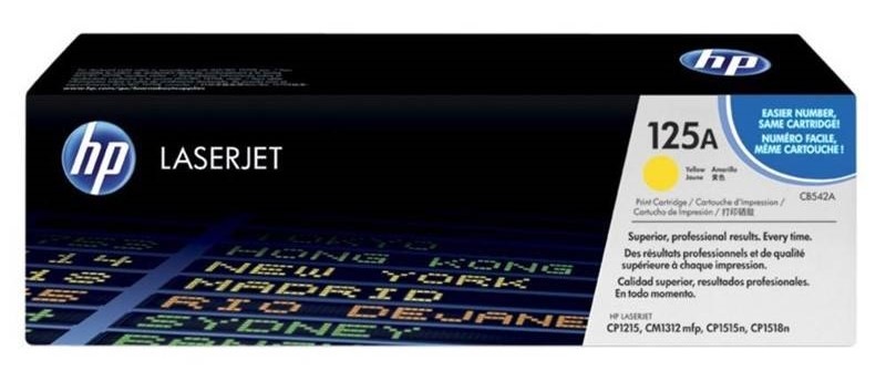 Toner HP 125A, 1 400 stran žlutý