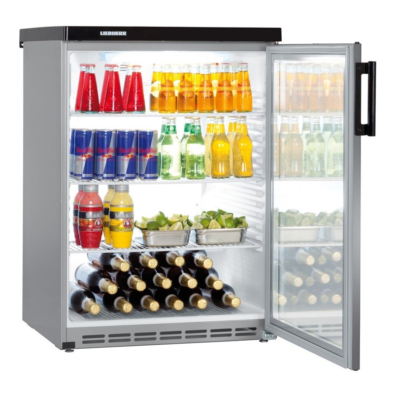 Chladnička Liebherr Premium Fkvesf 1803, gastro stříbrná