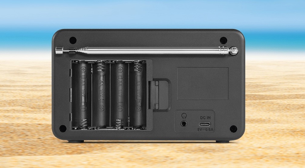 Radiopřijímač s DAB+ TechniSat VIOLA 200 černý/bílý Radiopřijímač s DAB+ TechniSat VIOLA 200 černý/bílý
