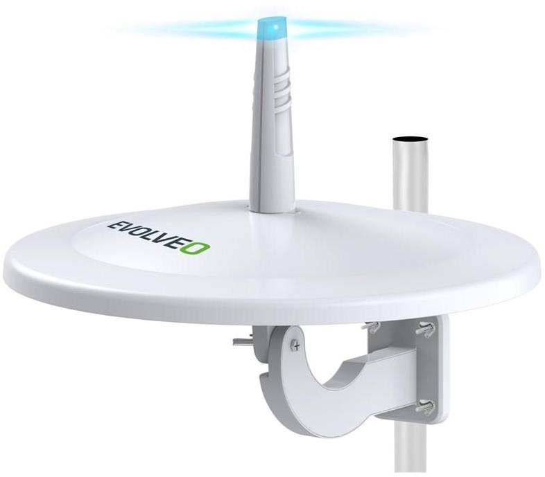 Venkovní anténa Evolveo Jade 3 LTE, aktivní DVB-T2, LTE filtr