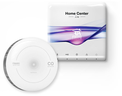 Detektor oxidu uhelnatého Fibaro bateriový, Z-Wave Plus Detektor oxidu uhelnatého Fibaro bateriový, Z-Wave Plus