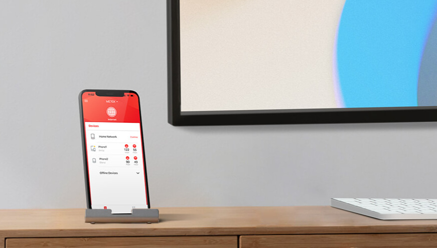 Wi-Fi extender Mercusys ME70X, AX1800 Wi-Fi 6 bílý