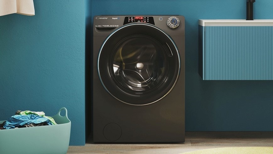Pračka Candy RO4476DWMRR7/1-S antracitová