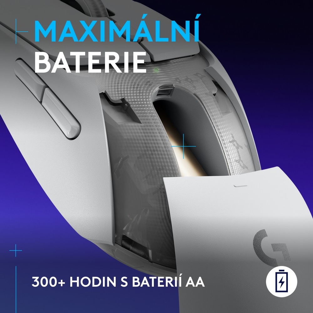 Myš Logitech G309 Lightspeed bílá