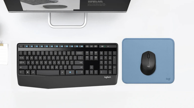 Klávesnice s myší Logitech Wireless Combo MK345, CZ/SK černá Klávesnice s myší Logitech Wireless Combo MK345, CZ/SK černá