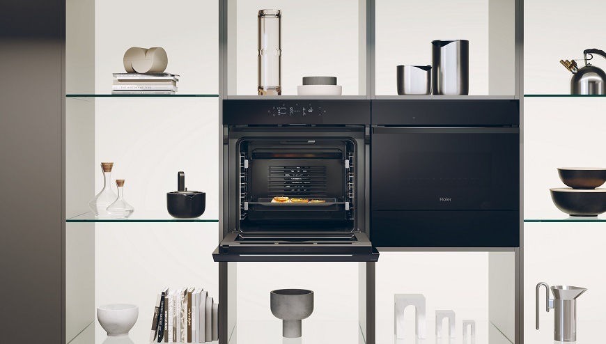 Trouba Haier H6 ID66G5YTB černá/sklo