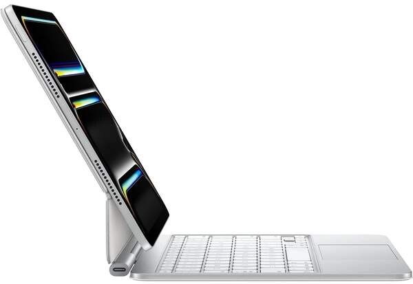 Pouzdro na tablet s klávesnicí Apple Magic Keyboard pro iPad Pro 11" M4 - CZ - bílé bílé Pouzdro na tablet s klávesnicí Apple Magic Keyboard pro iPad Pro 11" M4 - CZ - bílé bílé